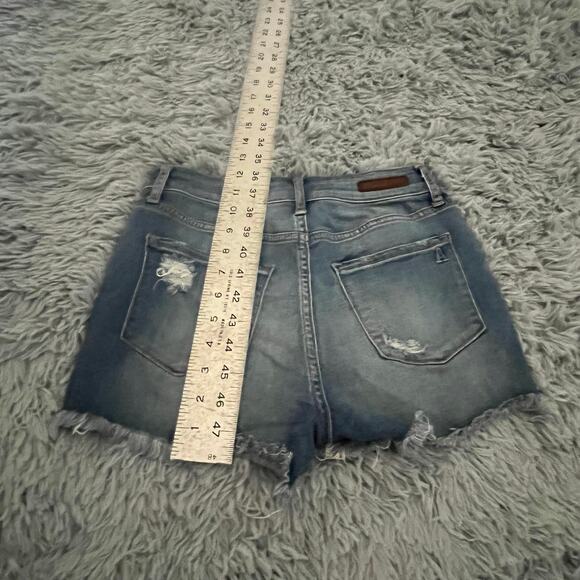 Articles of Society Blue Jean Denim Cut-Off Shorts High Rise Short Women’s 25 - Picture 6 of 7